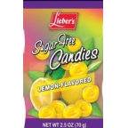 Lieber’s Kosher Sugar-Free Candies Lemon Flavored - Passover 20 Candies
