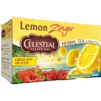 Celestial Seasonings Kosher Lemon Zinger 20 Tea Bags