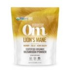 OM Mushroom Nutrition Kosher Lion’s Mane Organic Mushroom Powder 7.05 Oz