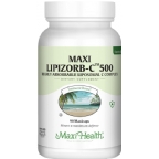 Maxi Health Kosher Lipizorb-C Vitamin C 500 mg 90 Maxicaps