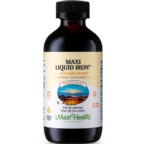 Maxi Health Kosher Maxi Iron Concentrate Liquid Fruit Punch Flavor 8 fl oz