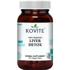 Kovite Kosher Liver Detox 90 Vegetable Capsules 