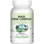Maxi Health Kosher Maxi Lysine Complex 1000 Mg 120 MaxiCaps