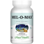 Maxi Health Kosher Mel O Max (Melatonin, Passion Flower and Valerian) 120 Vegetable Capsules