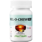 Maxi Health Kosher Mel-O-Chew Melatonin 1 Mg Berry Flavor 100 Chewies