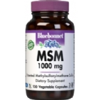 Bluebonnet Kosher MSM 1000 mg 120 Vegetable Capsules