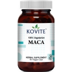 Kovite Kosher Organic Maca 1000 mg per serving  90 Vegetable Capsules 