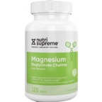 Nutri-Supreme Research Kosher Magnesium Biscglycinate Chelate 400 mg 120 Tablets