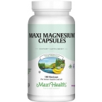 Maxi Health Kosher Maxi Magnesium Capsules 180 MaxiCaps