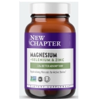 New Chapter Kosher Magnesium + Selenium & Zinc 30 Tablets