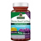 Natures Answer Plant Based Calcium Magnesium 500/250 mg Vegetarian Suitable Not Certified Kosher  120 Capsules 