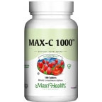 Maxi Health Kosher Max-C 1000 Mg (Vitamin C with Bioflavonoids) 100 Tablets