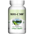 Maxi Health Kosher Max-C 500 Mg (Vitamin C with Bioflavonoids) 100 Tablets