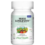 Maxi Health Kosher Maxi Longevity Multi Vitamin & Mineral for Men Over 50  120 Maxicaps