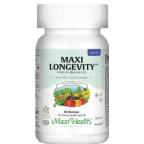 Maxi Health Kosher Maxi Longevity Multi Vitamin & Mineral for Men Over 50 60 Chlorphyll Capsules