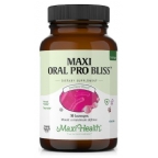 Maxi Health Kosher Maxi Oral Pro Bliss Chewable Probiotic - Bubble Gum Flavor 30 Lozenges