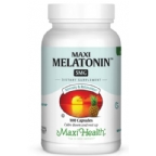 Maxi Health Kosher Melatonin 5 Mg - Special Chometz Free Formula - May contain Kitniyos 100 Capsules