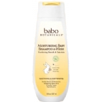 Babo Botanicals Kosher Moisturizing Baby Shampoo And Wash Oatmilk Calendula 8 fl oz