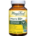 MegaFood Kosher Men’s 55+ Advanced Multivitamin 60 Tablets