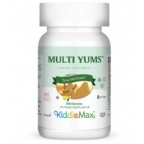 Maxi Health Kosher KiddieMax Childrens MultiYums (Multi Viamin & Mineral) Chewable Assorted Flavors 180 Chewables