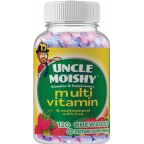 Uncle Moishy Kosher Multivitamin Mineral With Iron 120 Chewable Tablets