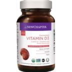 New Chapter Kosher Fermented Vitamin D3 2000 IU 30 Tablets