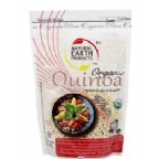 Natural Earth Products Kosher Organic Whole Grain White Quinoa Gluten Free 12 Oz