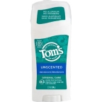Toms Of Maine Deodorant Stick Original Care Unscented 6 Pack  2.25 oz