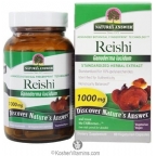 Natures Answer Standardized Reishi Mushroom Extract Vegetarian Suitable Not Certified Kosher  60 Vegetable Capsules