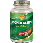 Natures Life Monolaurin (from raw coconut) Vegetarian Suitable not Certified Kosher  90 Vegetarian Capsules