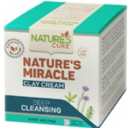 Natures Cue Kosher Miracle Clay Cream Deep Cleansing Cream - Passover 10 oz
