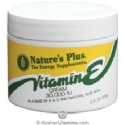 Nature`s Plus Vitamin E Cream 2.2 OZ