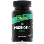 Navitco Kosher 5B Probiotic  60 Vegetarian Capsules