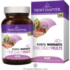 New Chapter Kosher Every Woman One Daily Multi Vitamin 40+ 96 Tablet