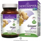 New Chapter Gingerforce Vegetarian Suitable Not Certified Kosher 60 Vegetarian Capsule