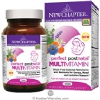 New Chapter Kosher Perfect Postnatal Whole Food Multi Vitamin 192 Tablets