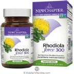 New Chapter Kosher Rhodiola Force 300 30 Vegetarian Capsules