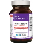 New Chapter Kosher Immune Defense Vitamin C + Elderberry 30 Tablets