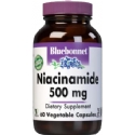 Bluebonnet Kosher Niacinamide 500 mg  60 Vegetable Capsules