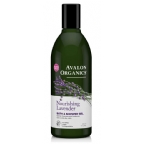 Avalon Organics Bath & Shower Gel Nourishing Lavender 12 fl oz   