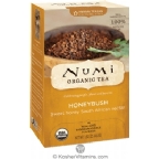 Numi Tea Kosher Organic Honeybush Pack of 6 18 Bags of Tea