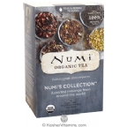Numi Tea Kosher Organic Numi’s Collection Assorted 18 Tea Bags