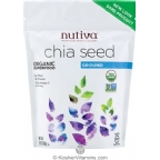 Nutiva Kosher Organic Ground Chia Seed 12 OZ 
