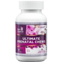 Nutri-Supreme Research Kosher Ultimate Prenatal with 5-MTHF Chews Cherry Flavor 90 Chewable Tablets
