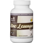 Nutri-Supreme Research Kosher Zinc Lozenges 30 mg Lemon Flavor 90 Lozenges