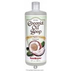 NutriBiotic Pure Coconut Oil Soap Lavender & Mint 32 Oz