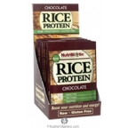 NutriBiotic Kosher Organic Rice Protein Chocolate 12 Packets