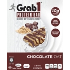Grab1 Kosher Nutrition Bar 10g Protein Chocolate Oat Dairy Cholov Yisroel 5 Bars