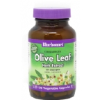 Bluebonnet Kosher Standardized Olive Leaf Herb Extract 300 Mg 120 Vegetable Capsules