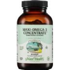 Maxi Health Kosher Maxi Omega-3 Concentrate Fish Oil EPA/DHA 90 Softgels